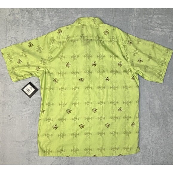 Le Jean De Marithe Francois Girbaud Men’s Size XXL Breezer Shirt Key Lime - Picture 2 of 8